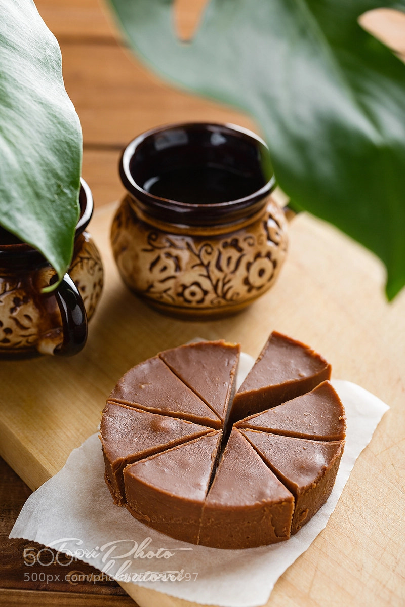 Canon EOS 6D sample photo. Homemade chocolate fudge with photography