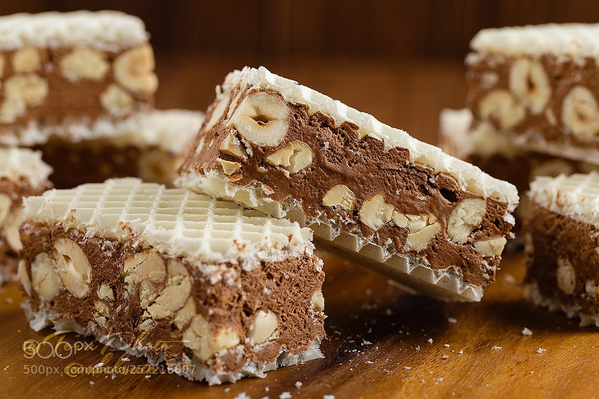 Canon EOS 6D sample photo. Homemade chocolate nougat with photography