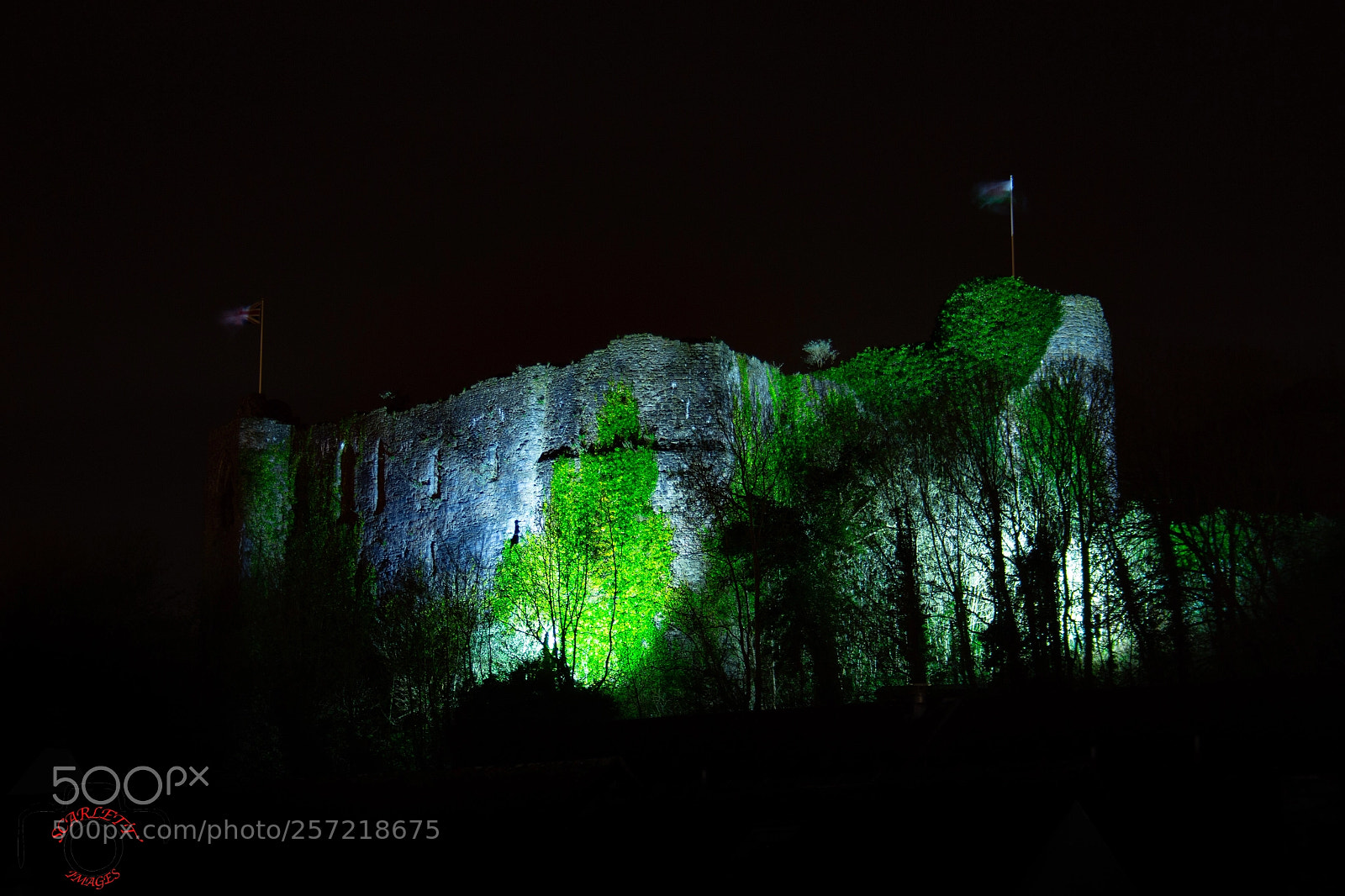 Canon EOS 650D (EOS Rebel T4i / EOS Kiss X6i) sample photo. Haverfordwest castle by night photography