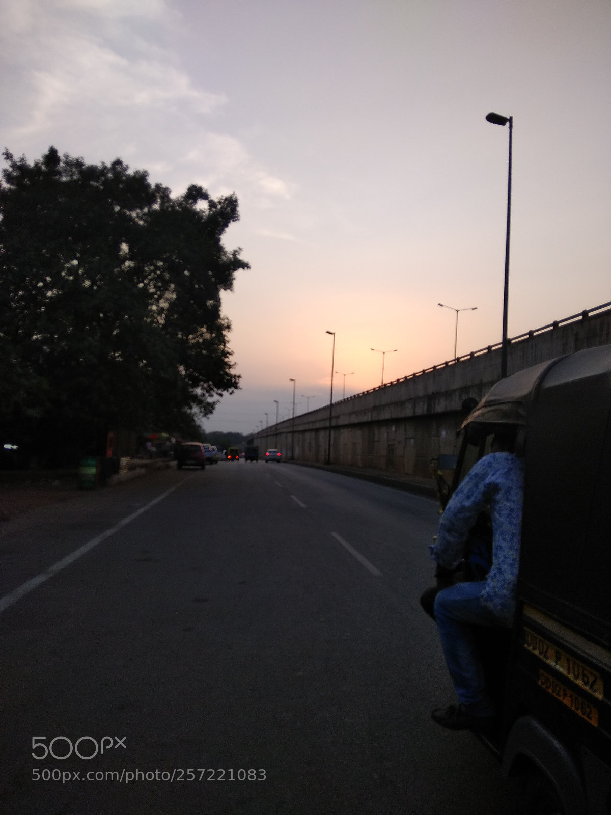 Xiaomi Redmi Note 4 sample photo. Highway photography