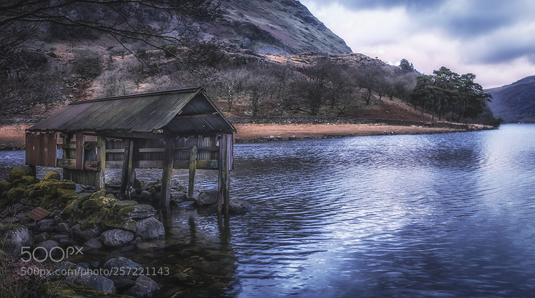 Nikon D810 sample photo. Old boat house photography
