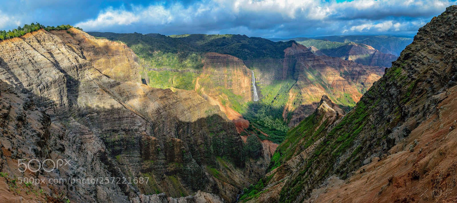 Nikon D5300 sample photo. Waipo'o falls at waimea photography