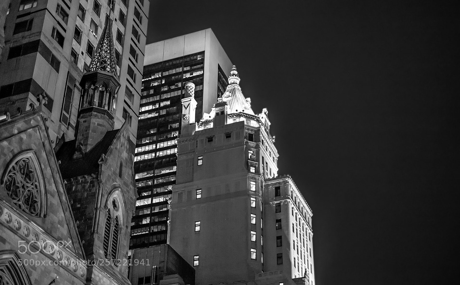 Fujifilm X-T1 sample photo. Night lights photography