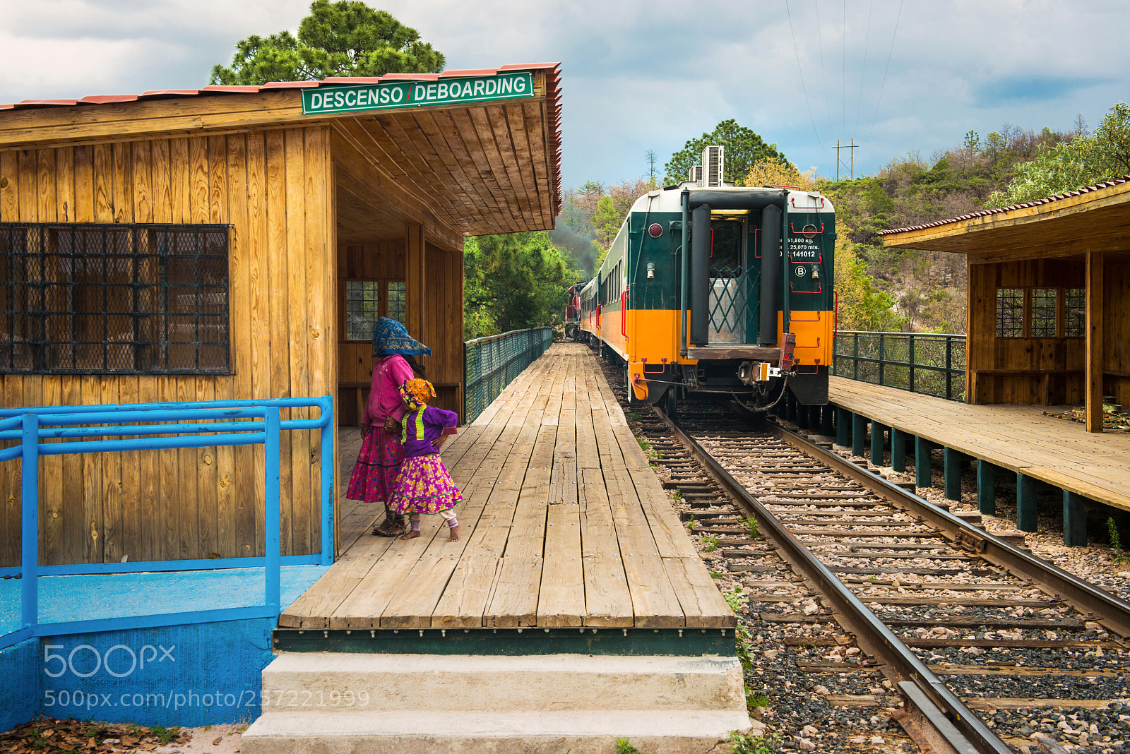Nikon D800 sample photo. Train station copper canyon photography