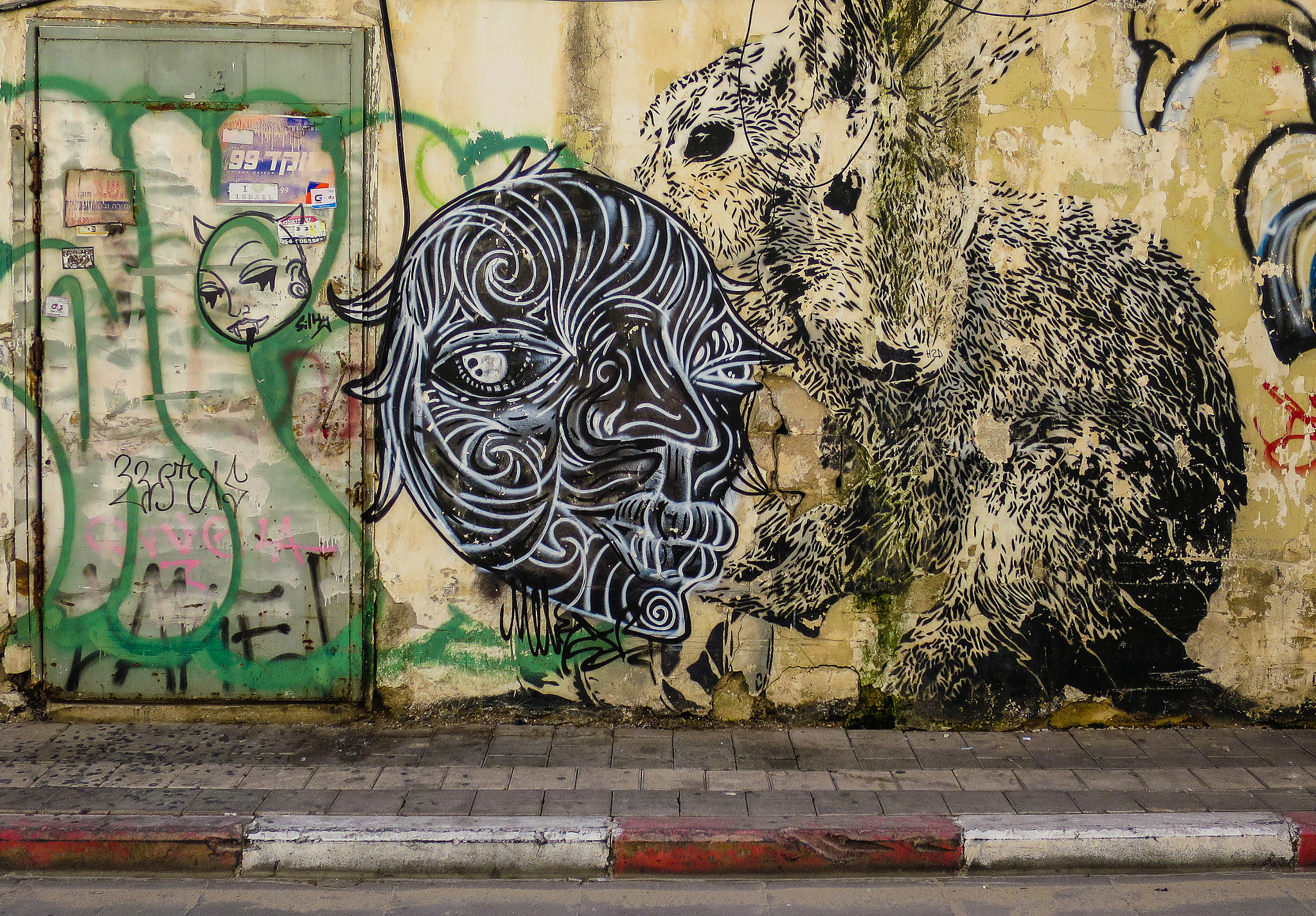 Canon PowerShot S120 sample photo. Tel aviv street art photography