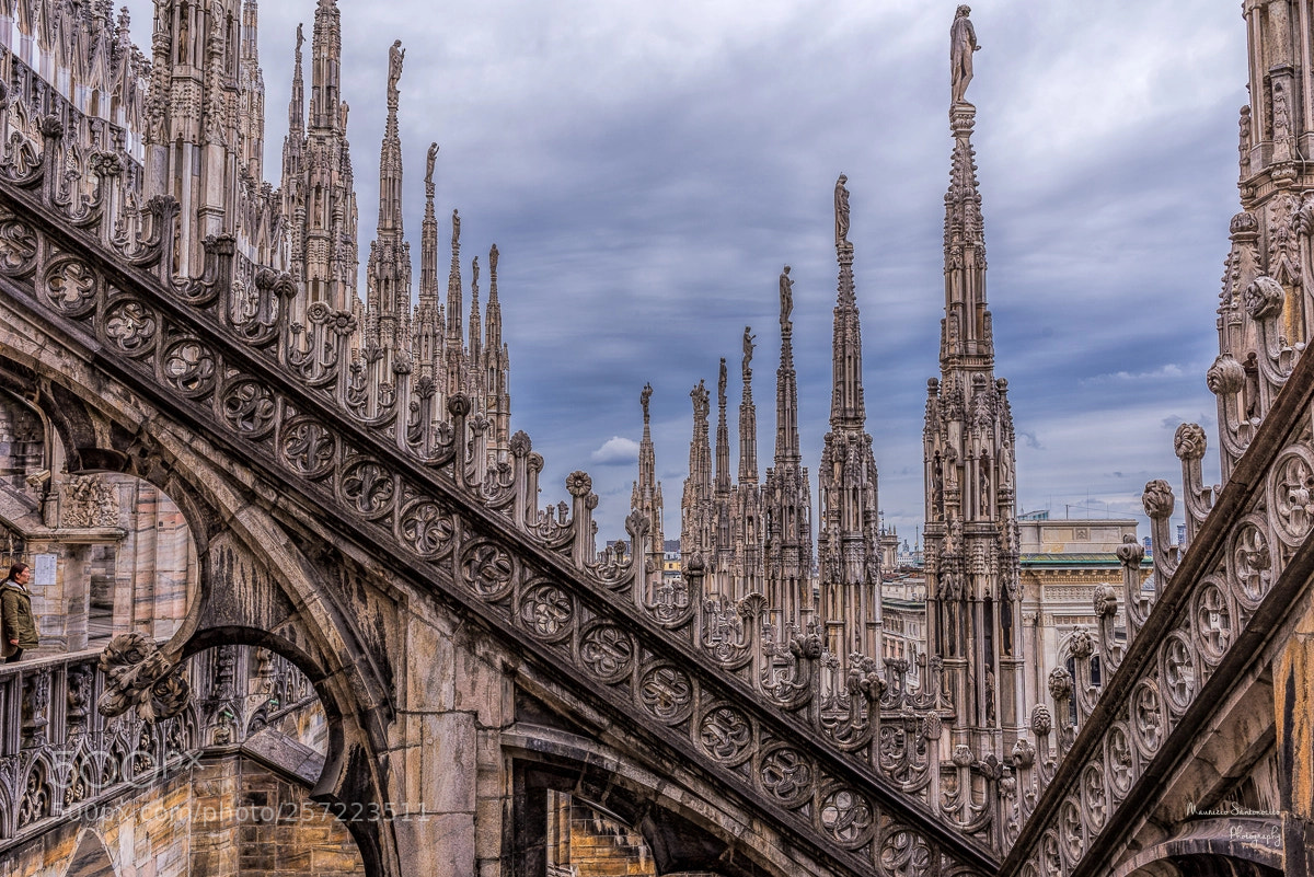 Nikon D750 sample photo. Le guglie del duomo photography