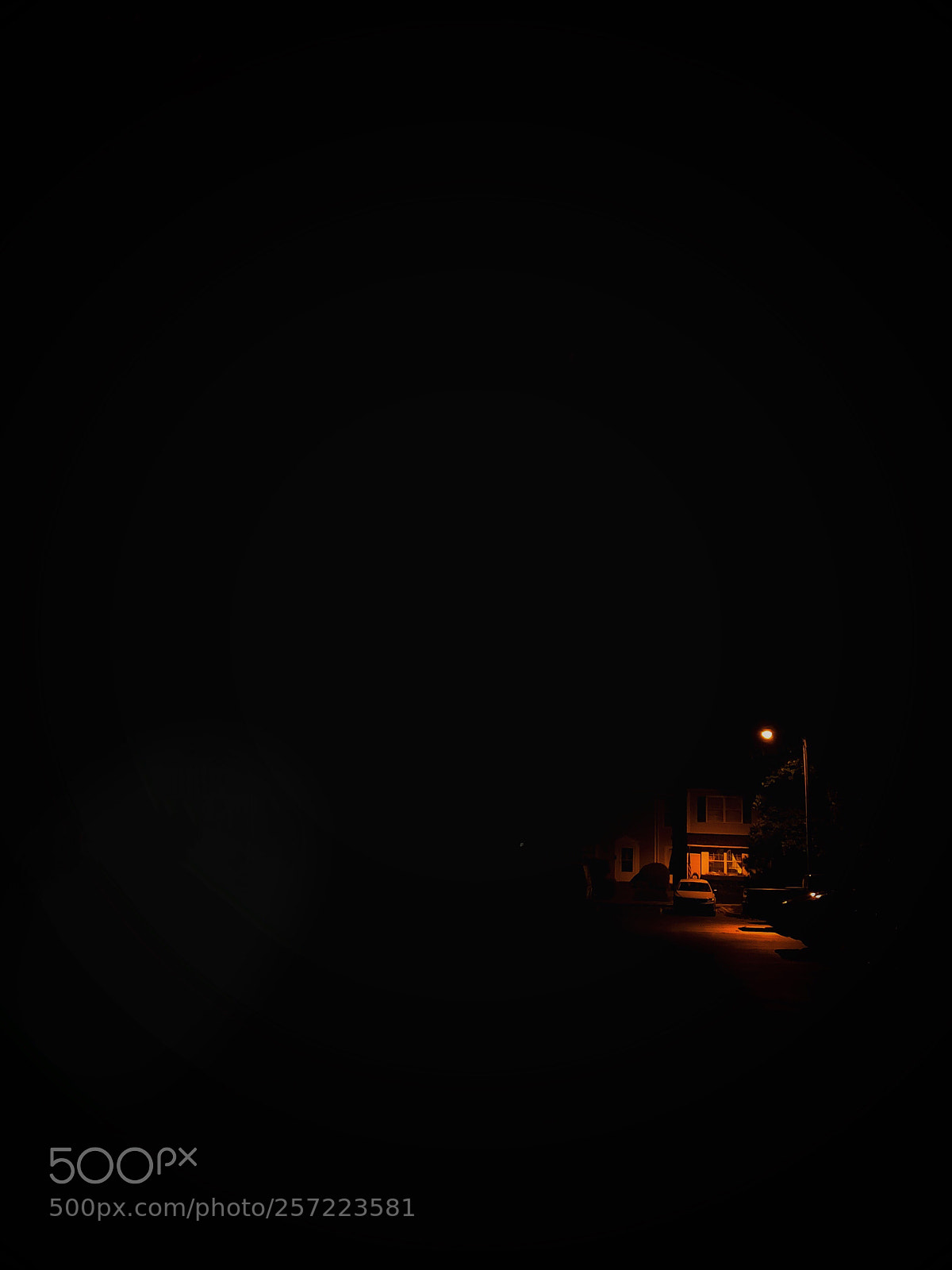 Apple iPhone X sample photo. Under the street light photography