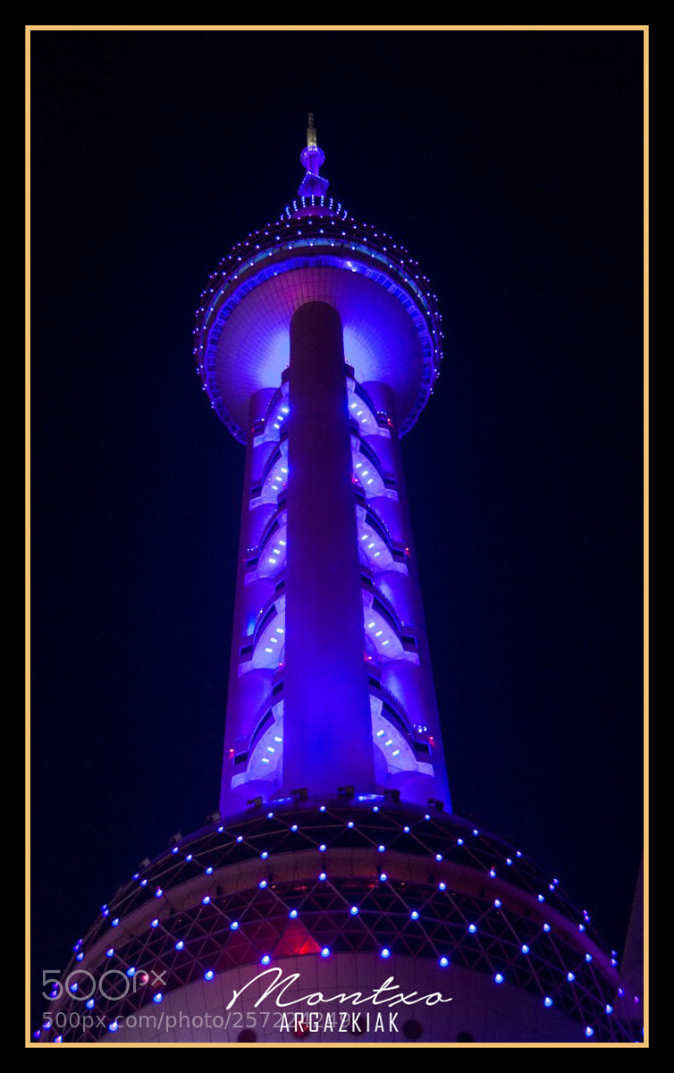 Nikon D700 sample photo. Tv tower - shanghai 2018 photography