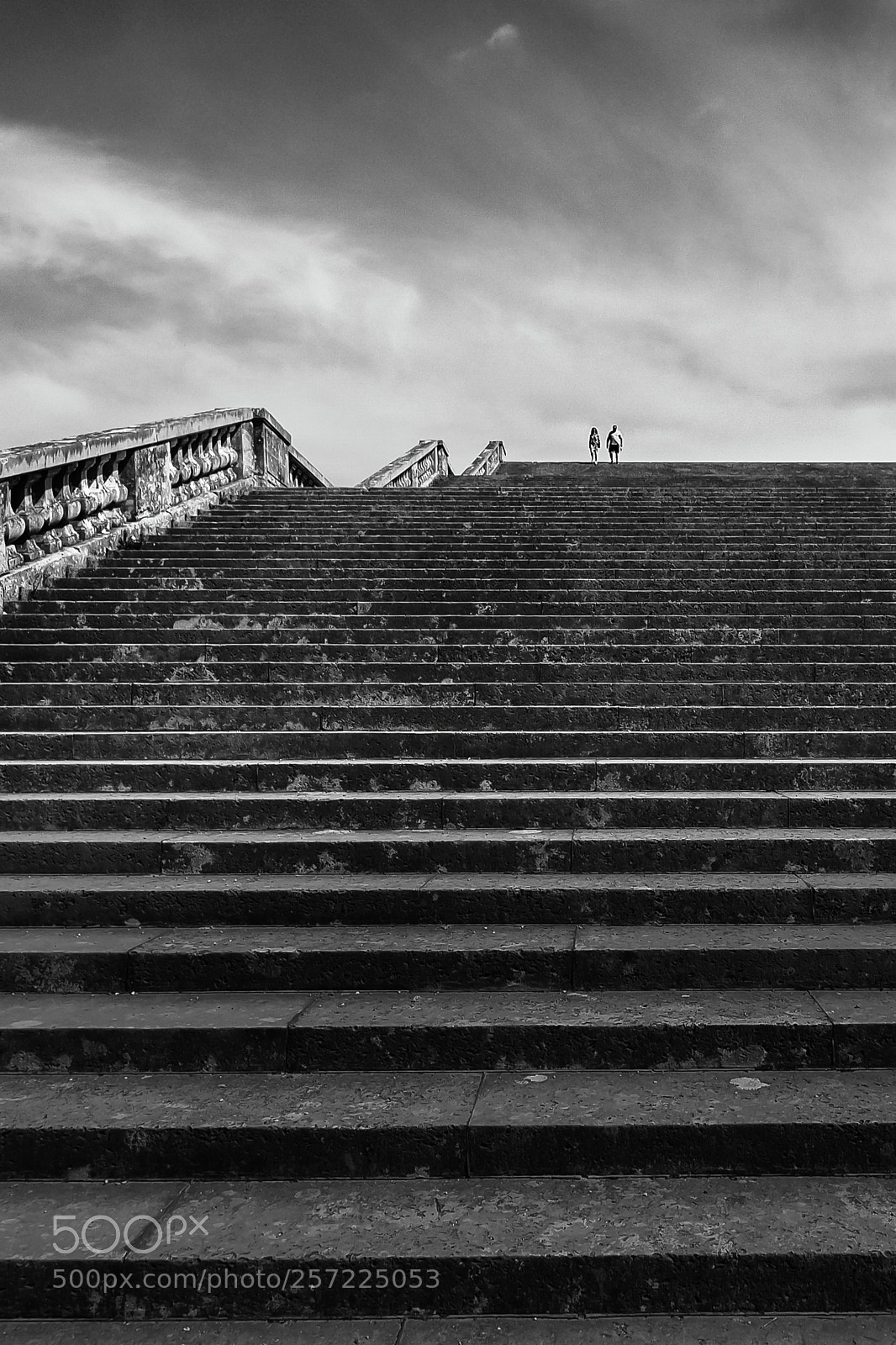 Olympus OM-D E-M1 Mark II sample photo. Endless stairwas photography