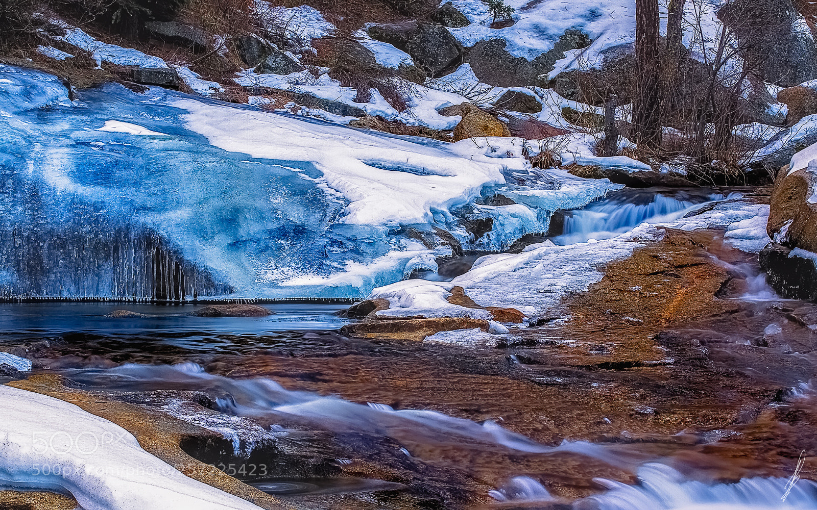 Canon EOS 7D sample photo. Ten mile creek, winter 2013 photography