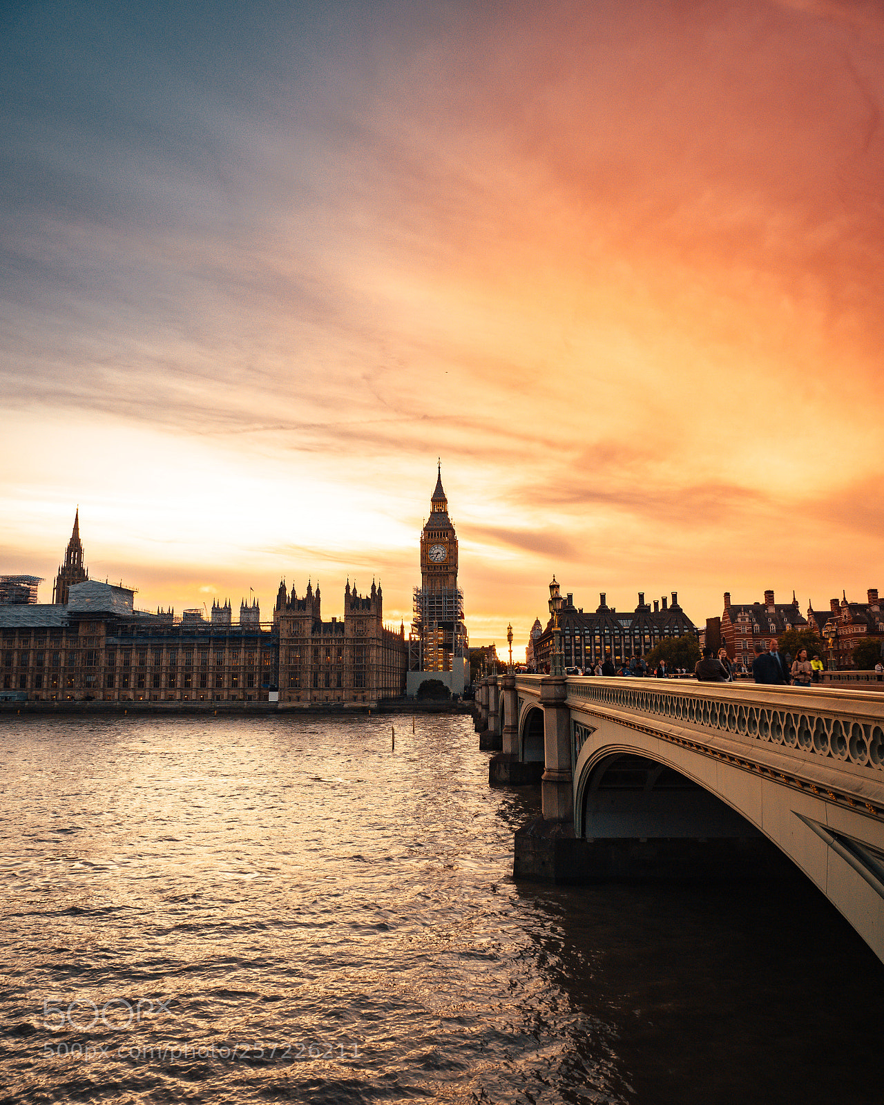 Panasonic Lumix DC-GH5 sample photo. London sunset photography