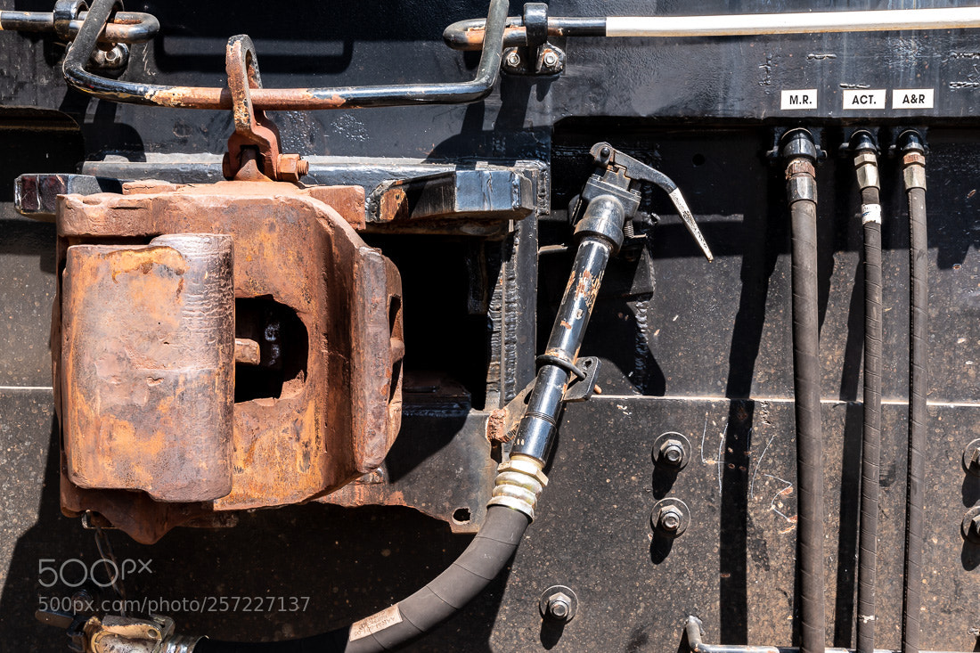 Nikon D5500 sample photo. Locomotive coupler, st. paul photography