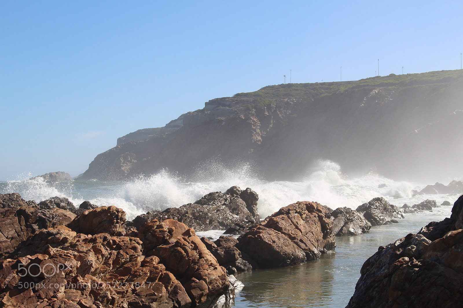 Canon EOS 100D (EOS Rebel SL1 / EOS Kiss X7) sample photo. Waves at mosselbaai photography