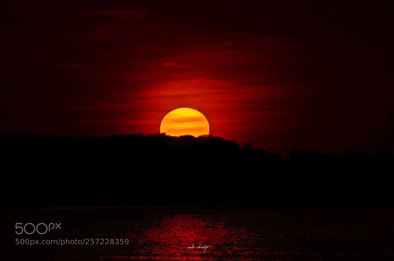 Nikon D5100 sample photo. Sunset / lake morii photography
