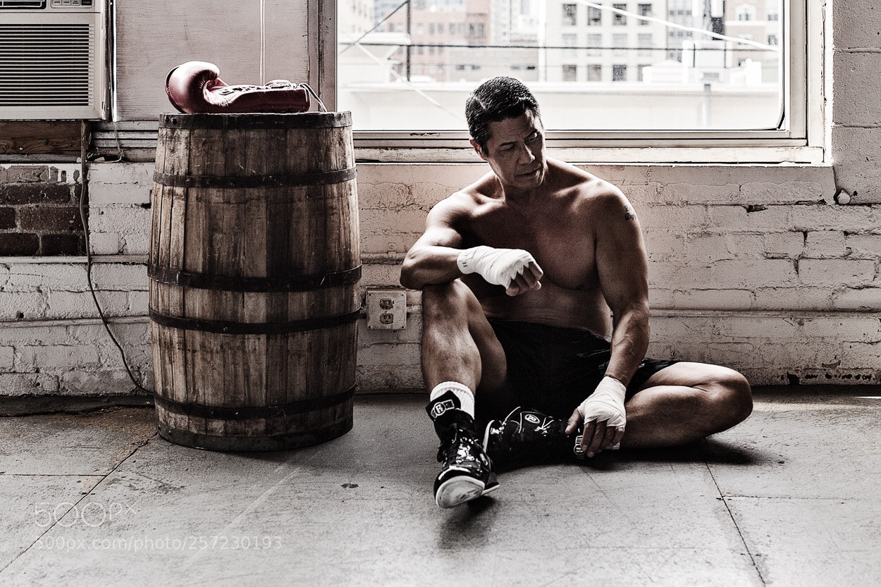 Canon EOS 5D Mark II sample photo. Contemplation the pugilist ii photography
