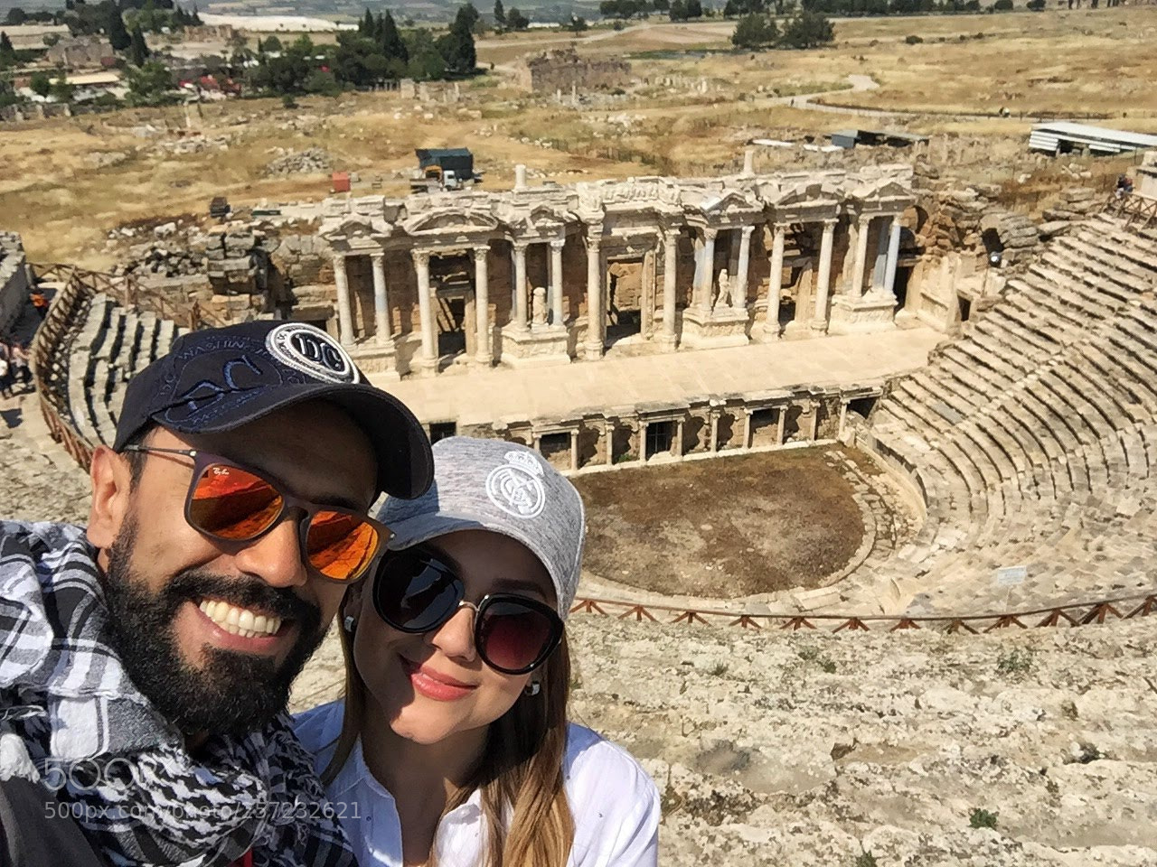 Apple iPhone 6 Plus sample photo. Coliseo romano en pamukkale photography