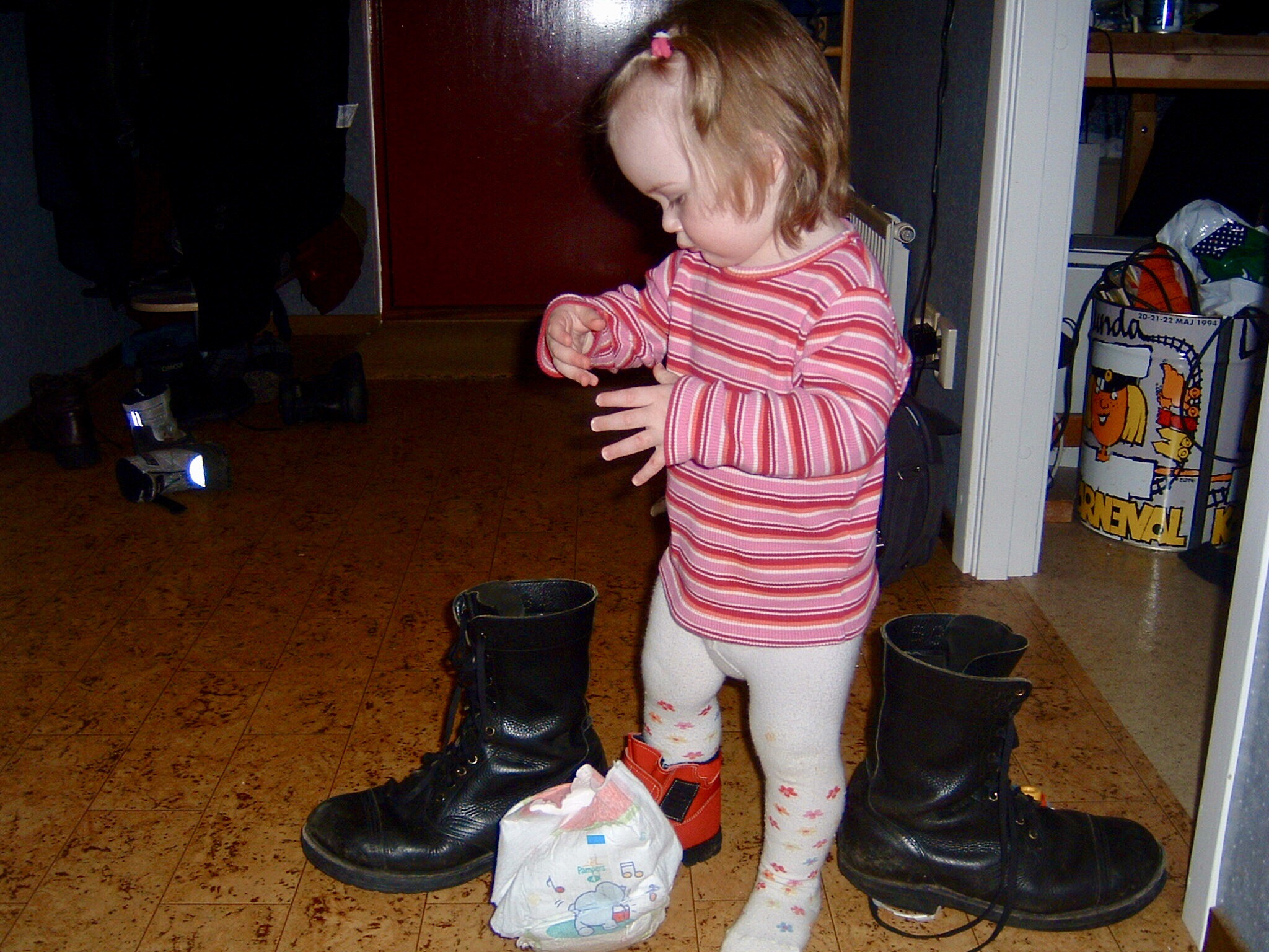 Fujifilm FinePix A303 sample photo. Those boots are not for you!!!!! photography