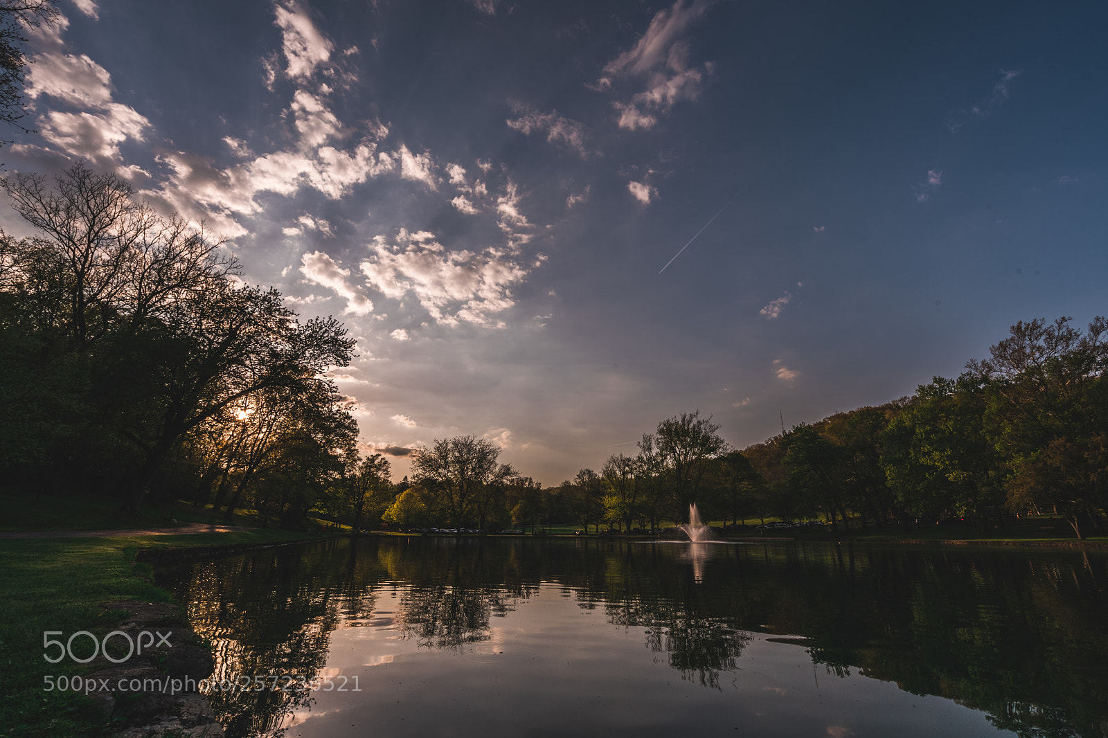 Sony a7 III sample photo. Rising park pond photography
