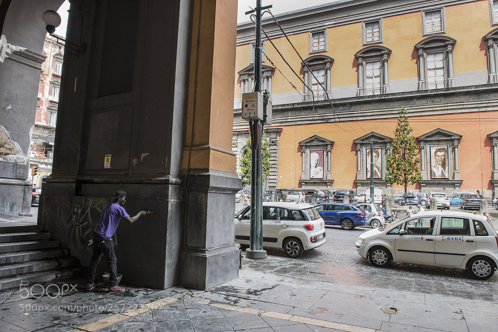 Nikon D850 sample photo. Street life in napoli photography