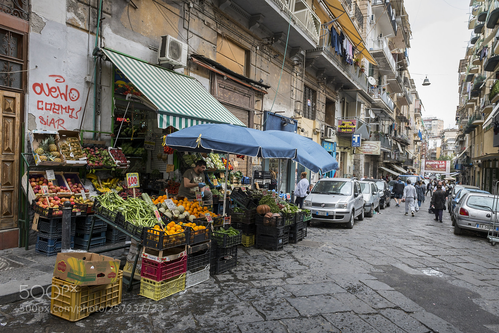 Nikon D850 sample photo. Fruits in napoli photography