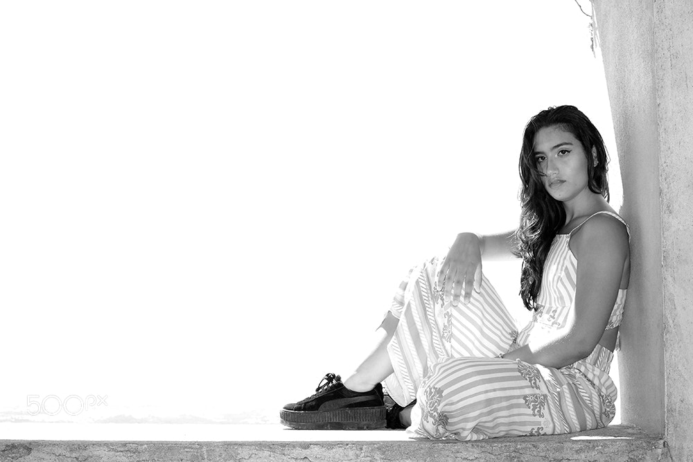 Nikon D3100 sample photo. Black and light photography
