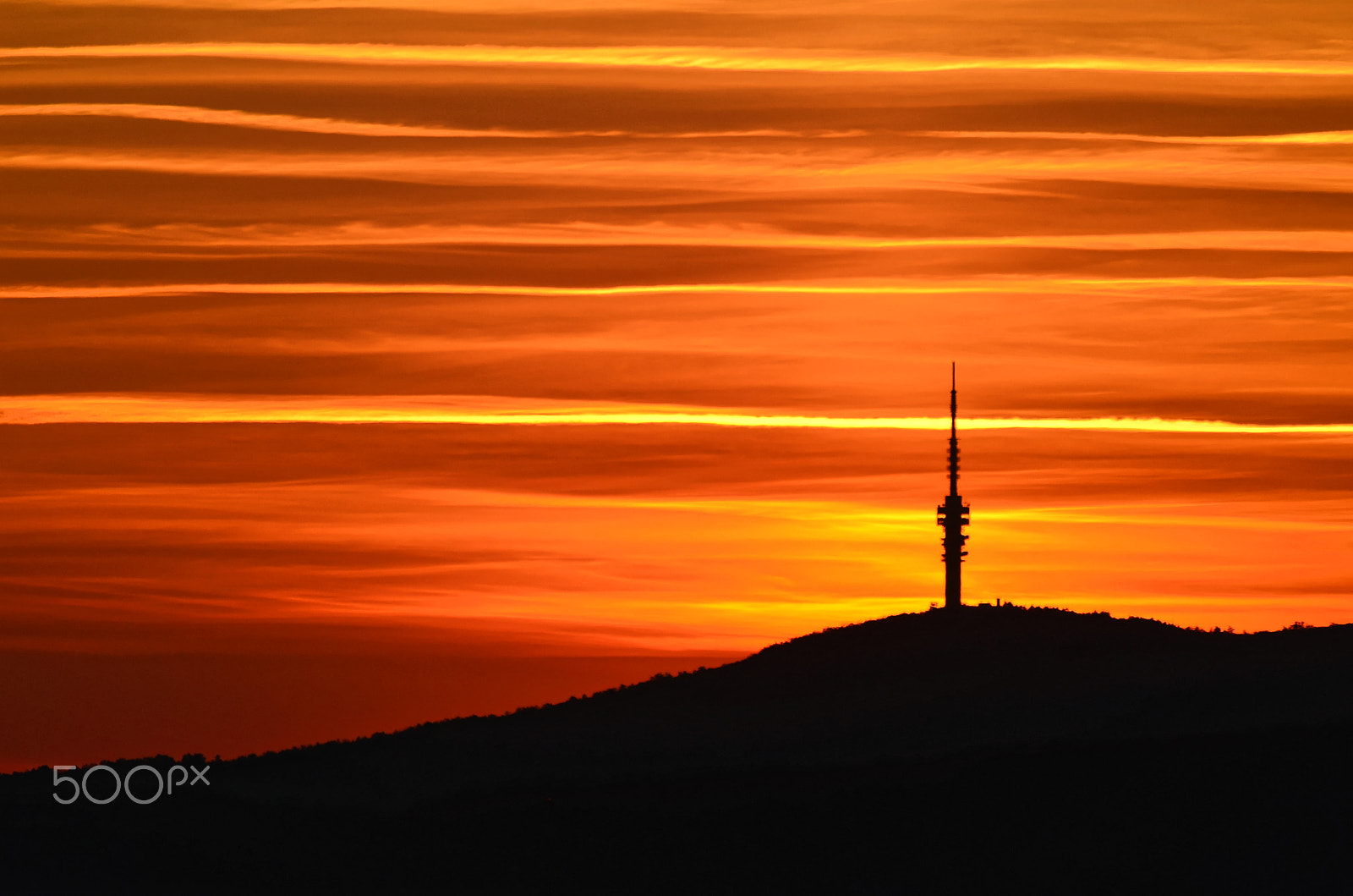 Nikon D7000 sample photo. Tv-tower minimal photography