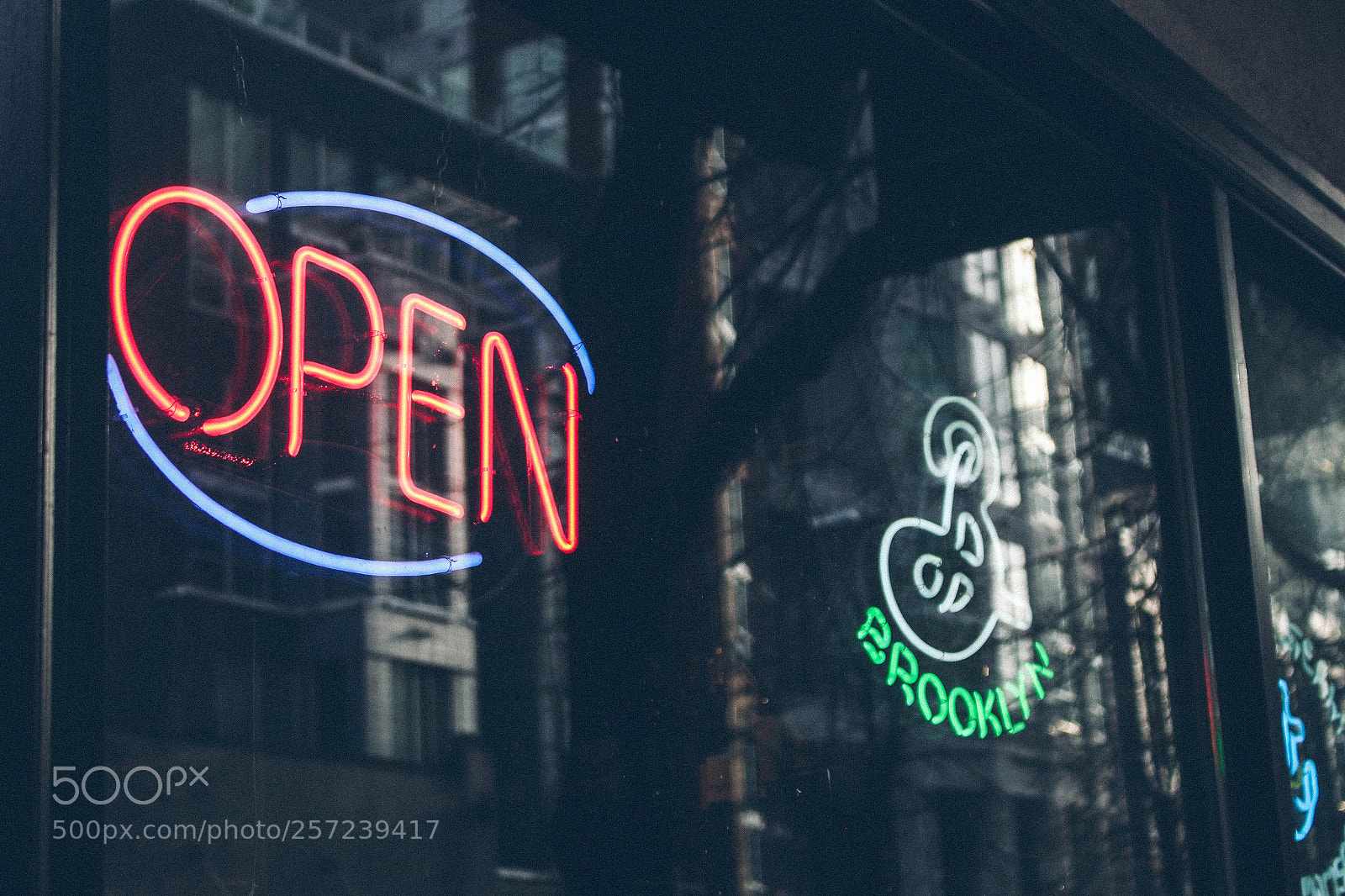 Canon EOS 700D (EOS Rebel T5i / EOS Kiss X7i) sample photo. Open neon sign photography