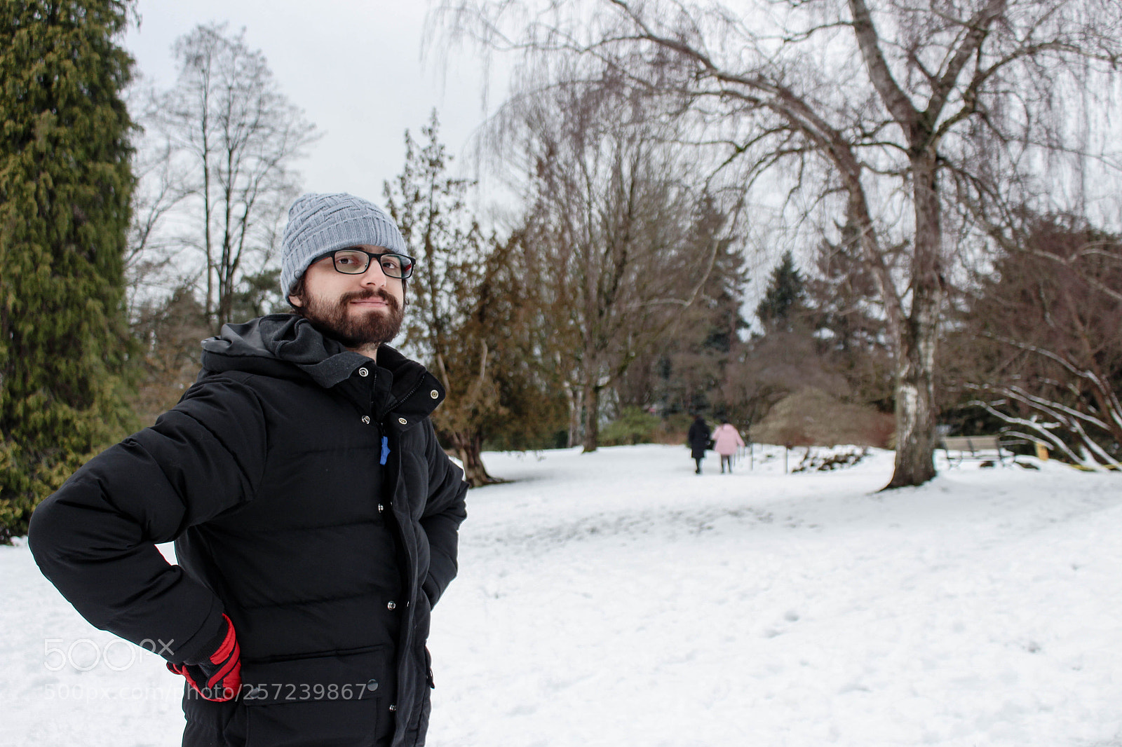 Canon EOS 700D (EOS Rebel T5i / EOS Kiss X7i) sample photo. Man in snow with photography