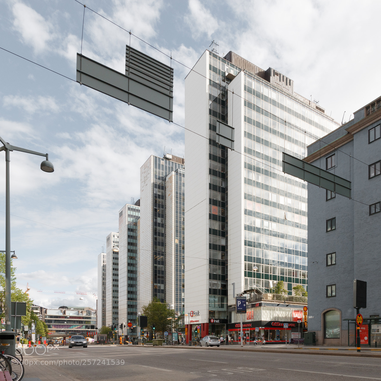 Canon EOS 70D sample photo. Skycrapers in stockholm #2 photography