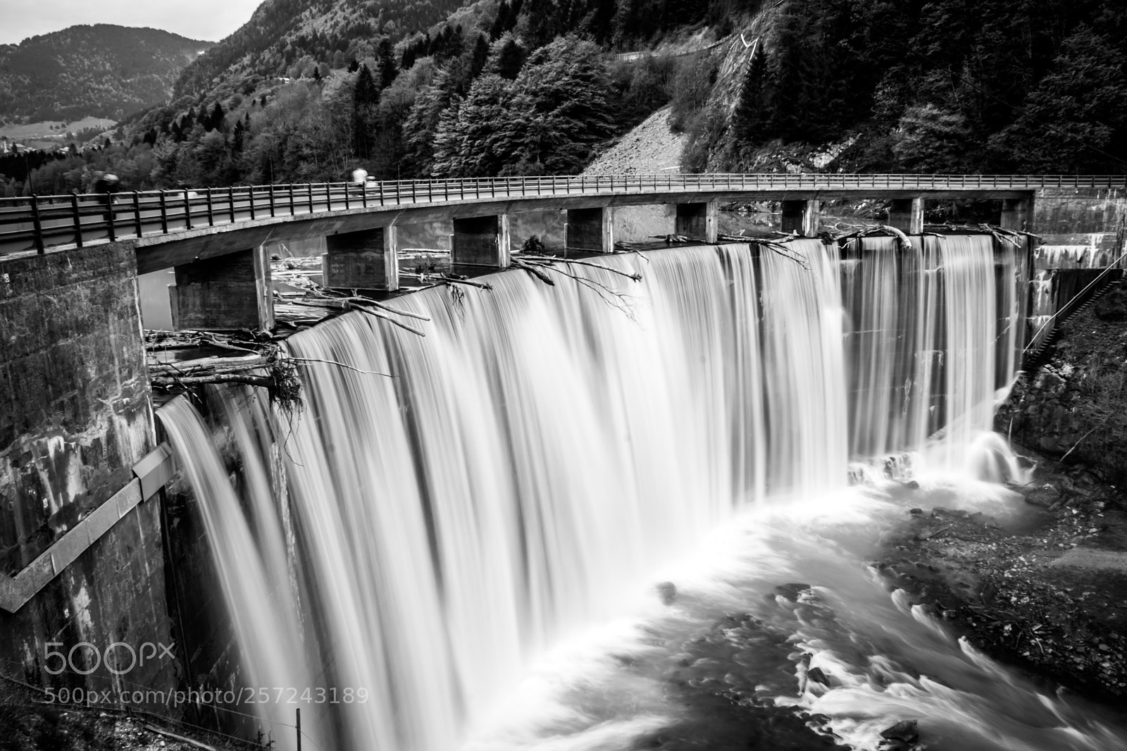 Sony SLT-A65 (SLT-A65V) sample photo. Water dam of jotty photography