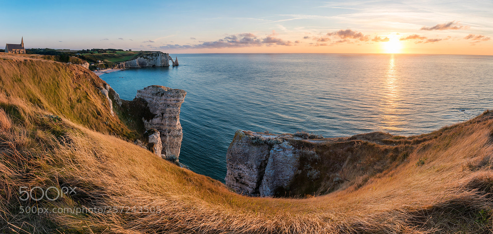 Nikon D750 sample photo. Étretat panorama photography
