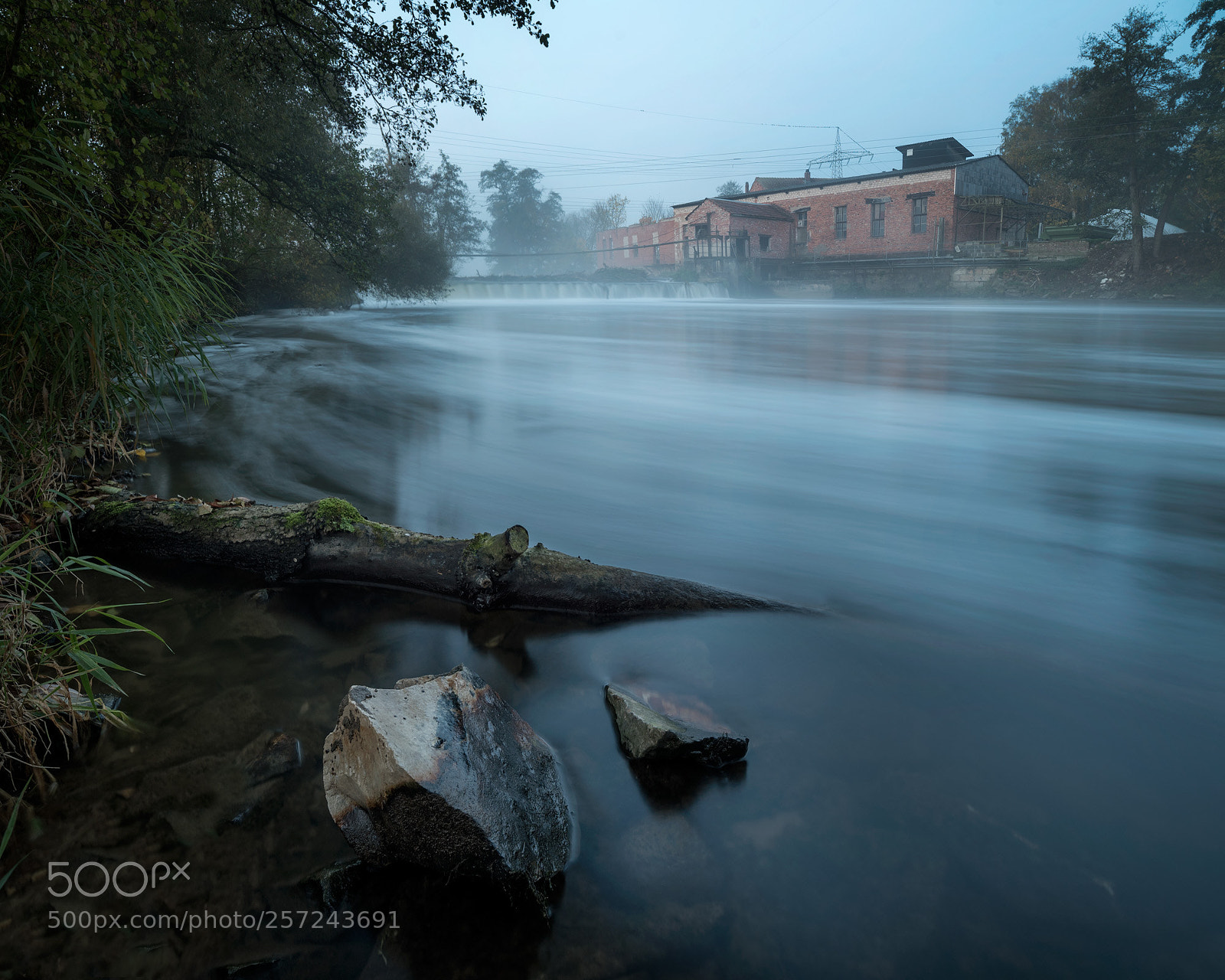 Nikon D750 sample photo. Erlangen morning fog photography