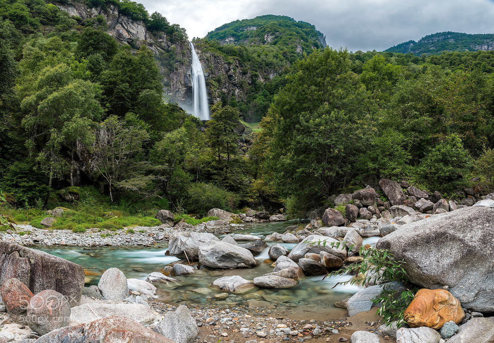Nikon D750 sample photo. Valle maggia waterfall photography