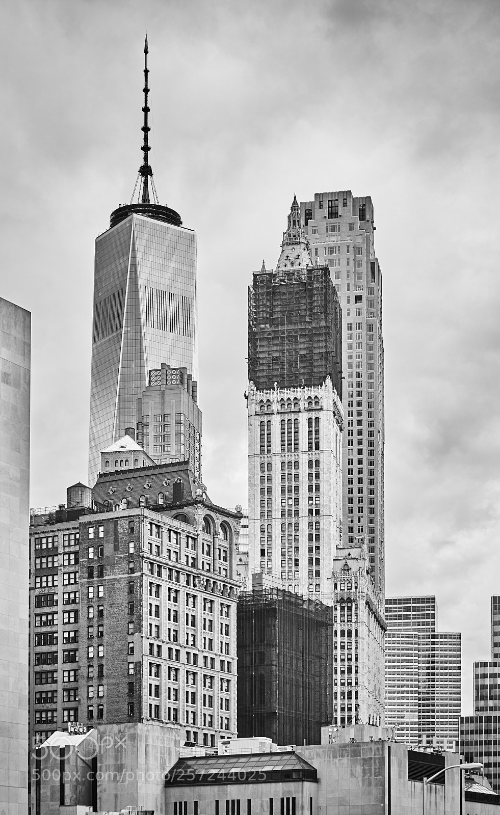 Canon EOS 5D Mark II sample photo. New york towers photography