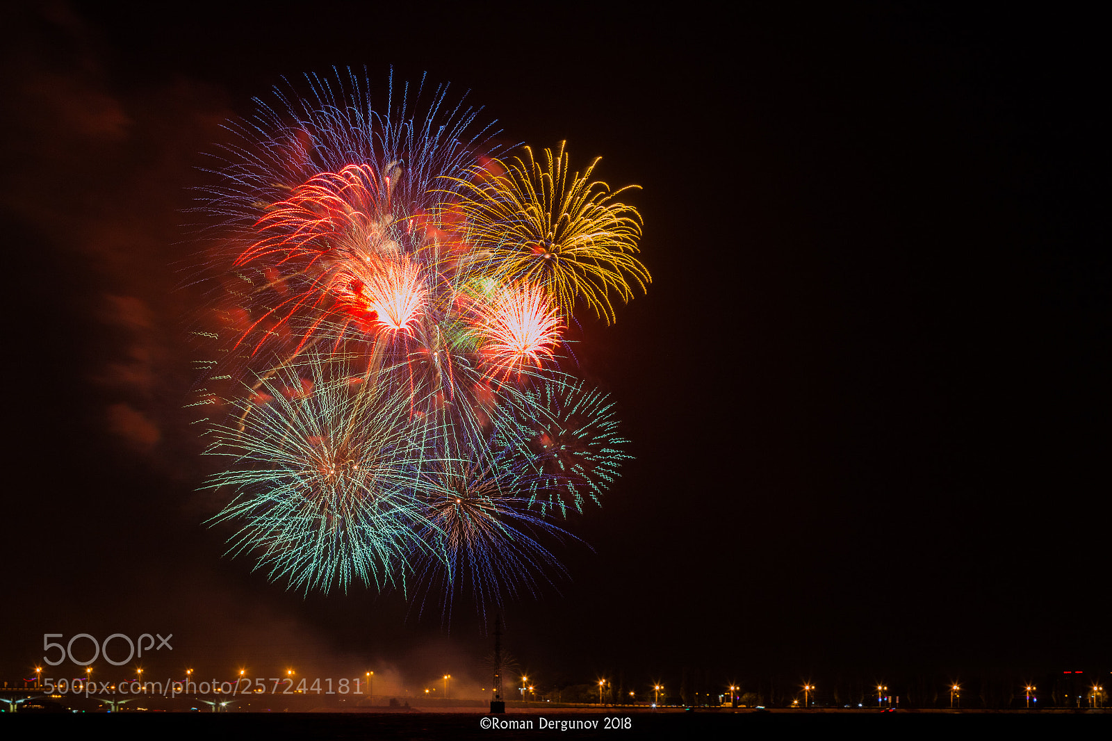 Canon EOS 70D sample photo. Firework on a victory photography