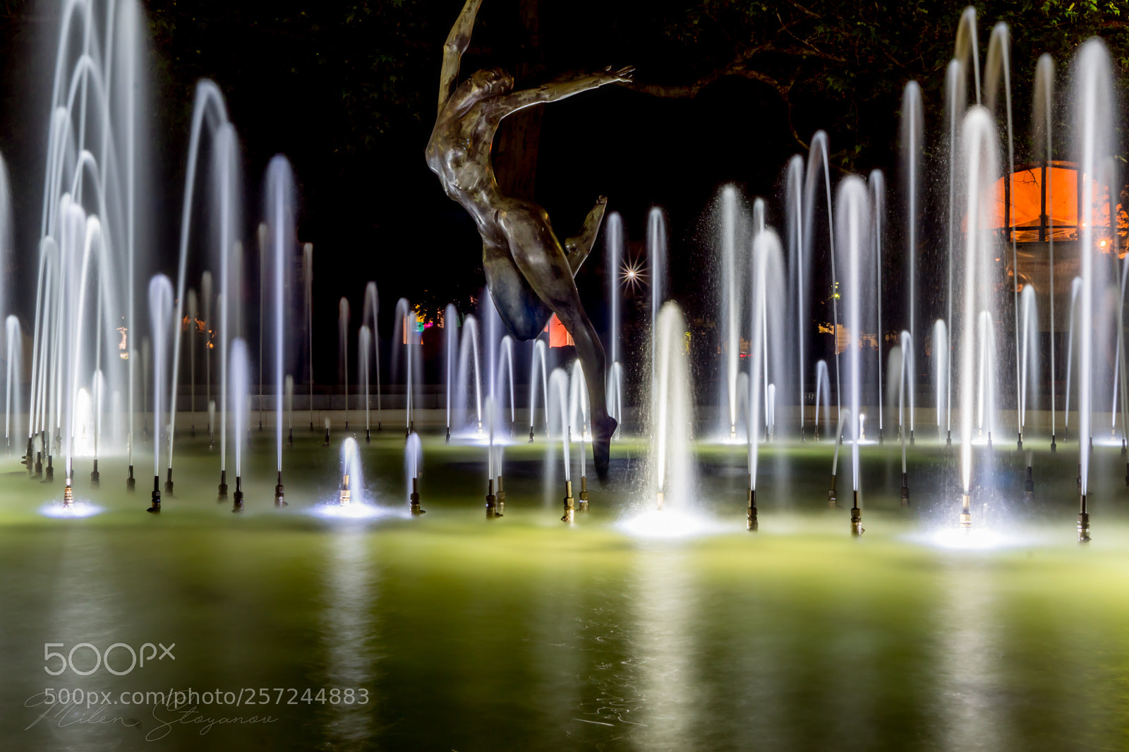 Sony SLT-A68 sample photo. Night dance ballerina photography