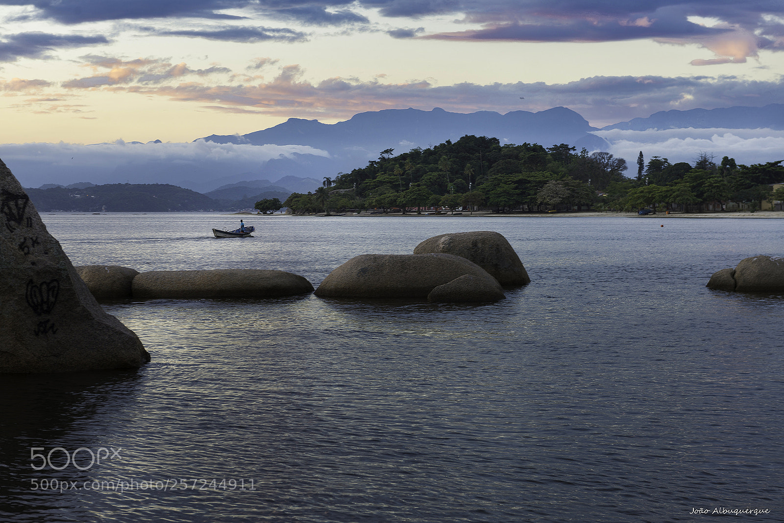 Nikon D600 sample photo. Seascape with boat photography