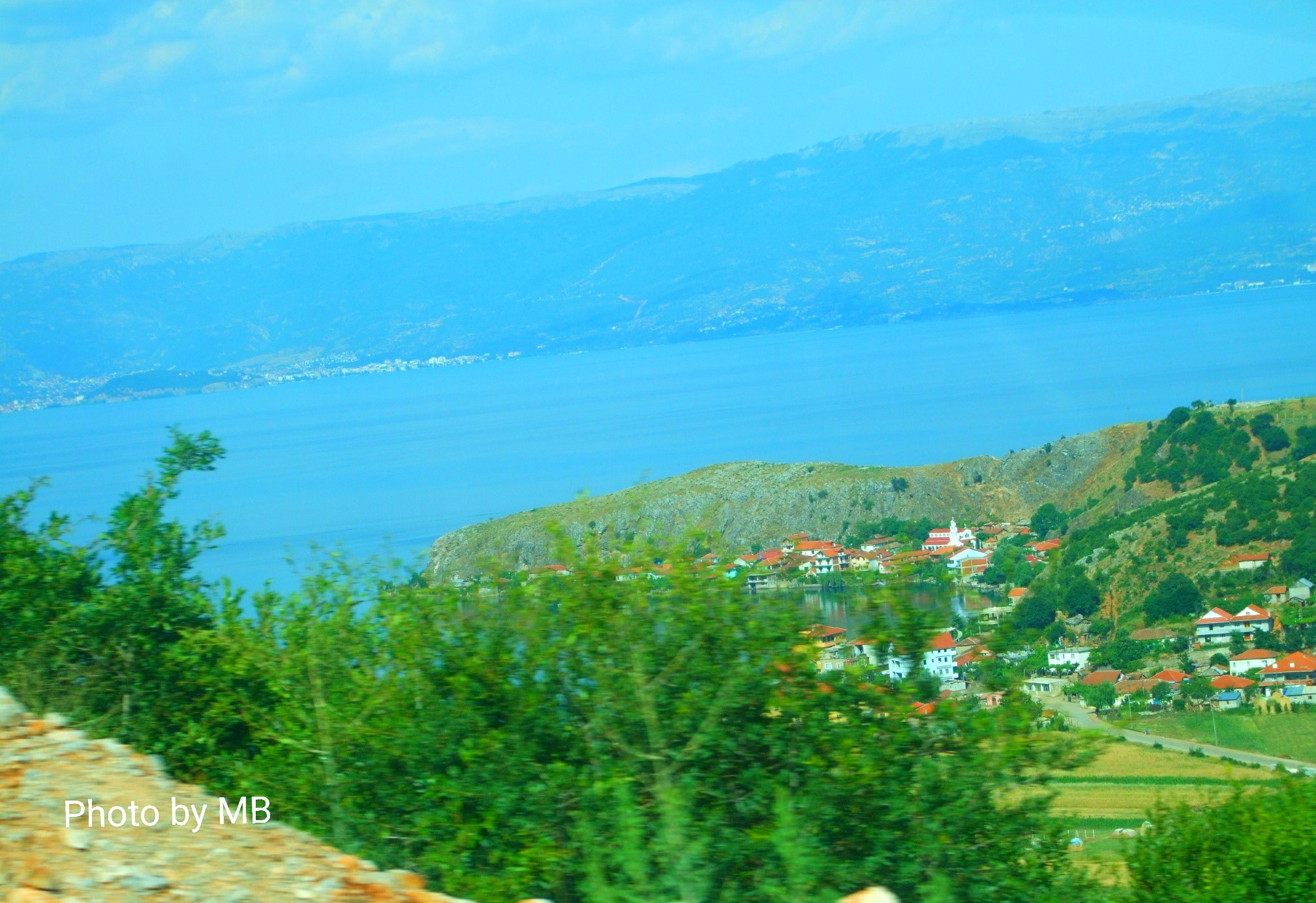 Fujifilm FinePix F50fd sample photo. Lake ohrid photography