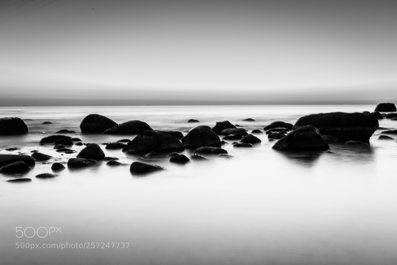 Canon EOS 6D sample photo. Stones in water photography