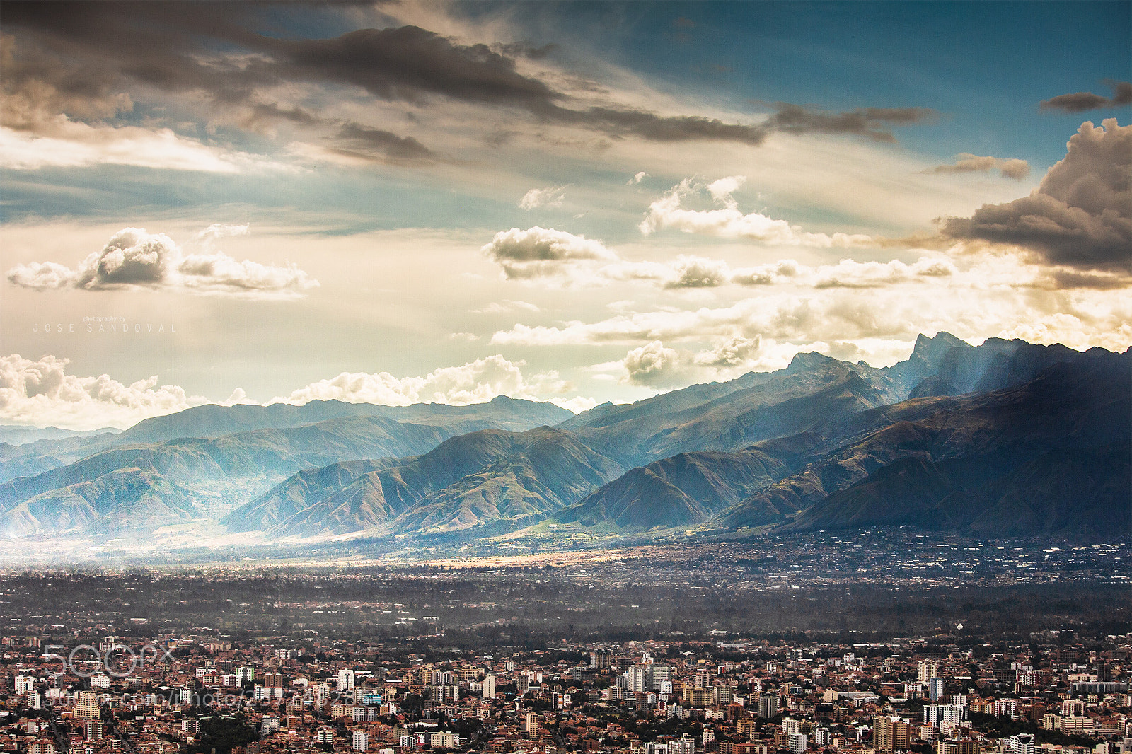 Canon EOS 70D sample photo. Cochabamba sunset photography