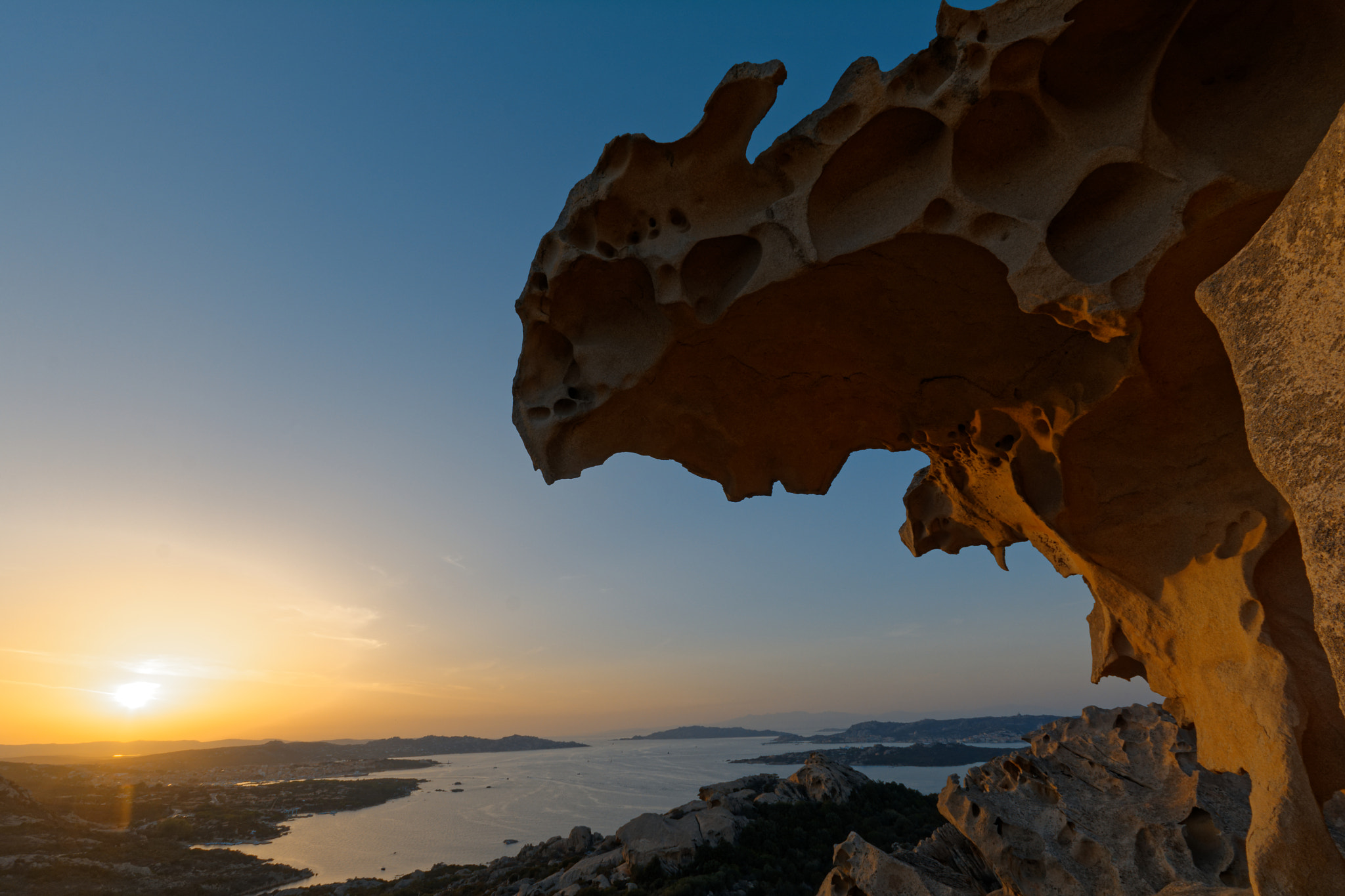 Nikon D7100 sample photo. Sunset at capo d'orso photography