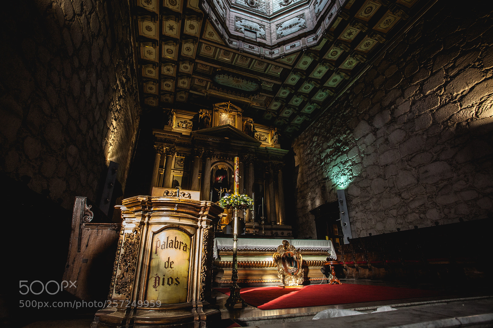 Canon EOS 5D Mark II sample photo. San francisco church photography