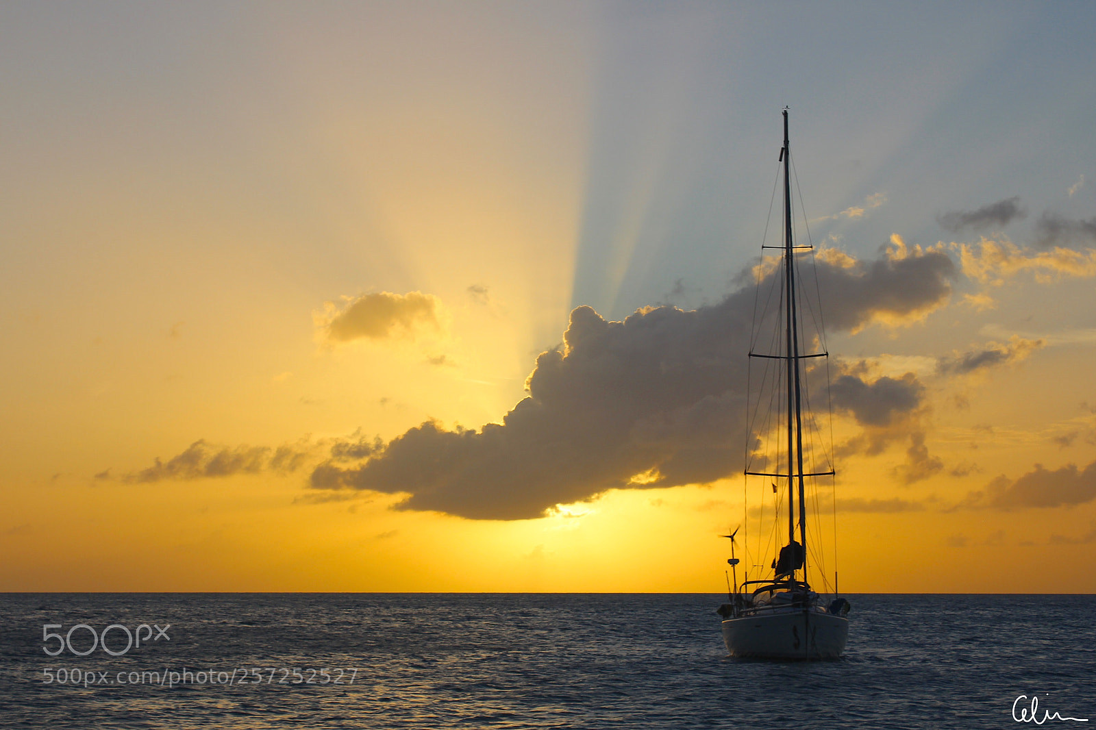 Canon EOS 100D (EOS Rebel SL1 / EOS Kiss X7) sample photo. Sunset antigua photography