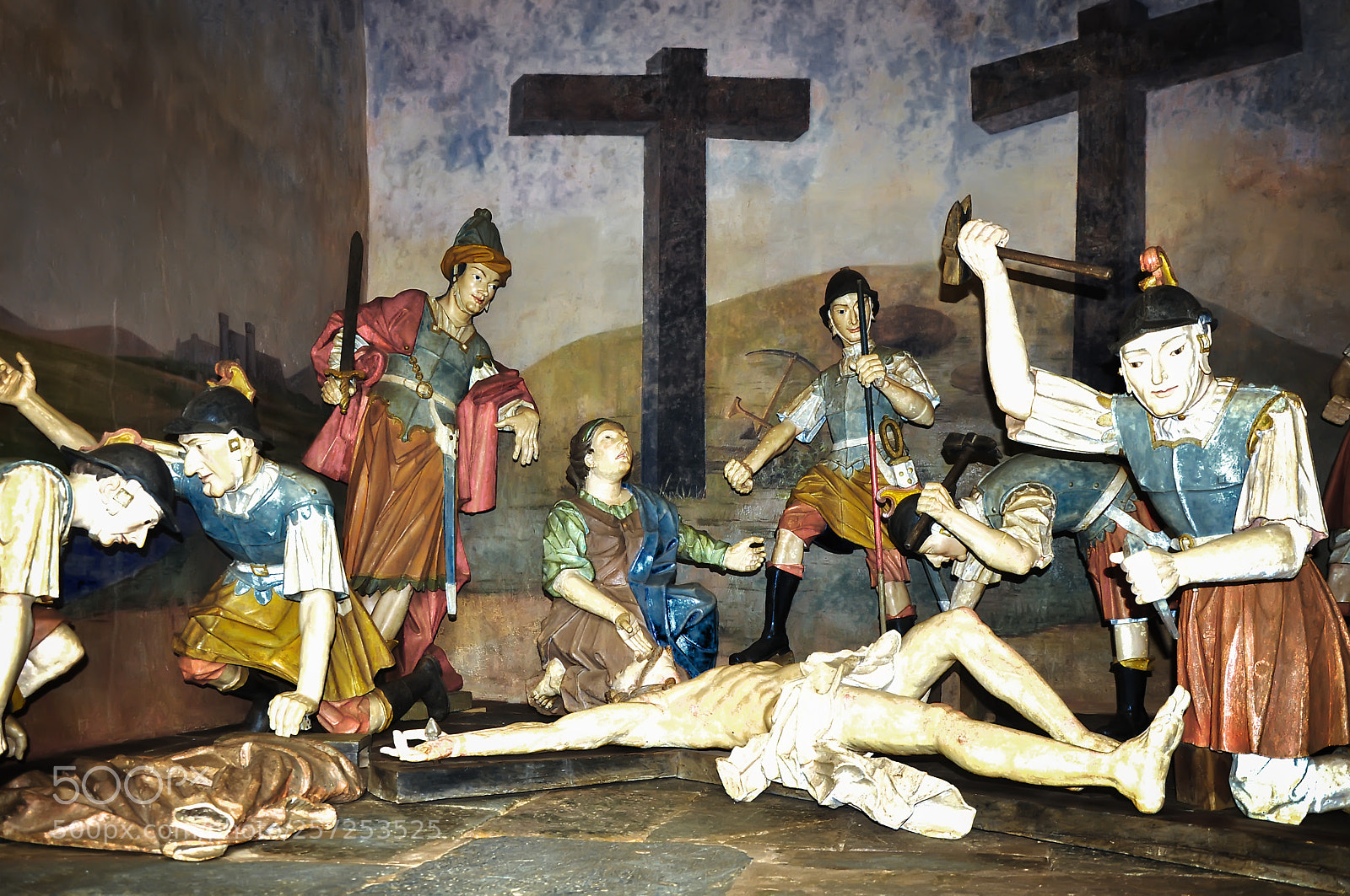 Nikon D90 sample photo. Step of crucifixion photography