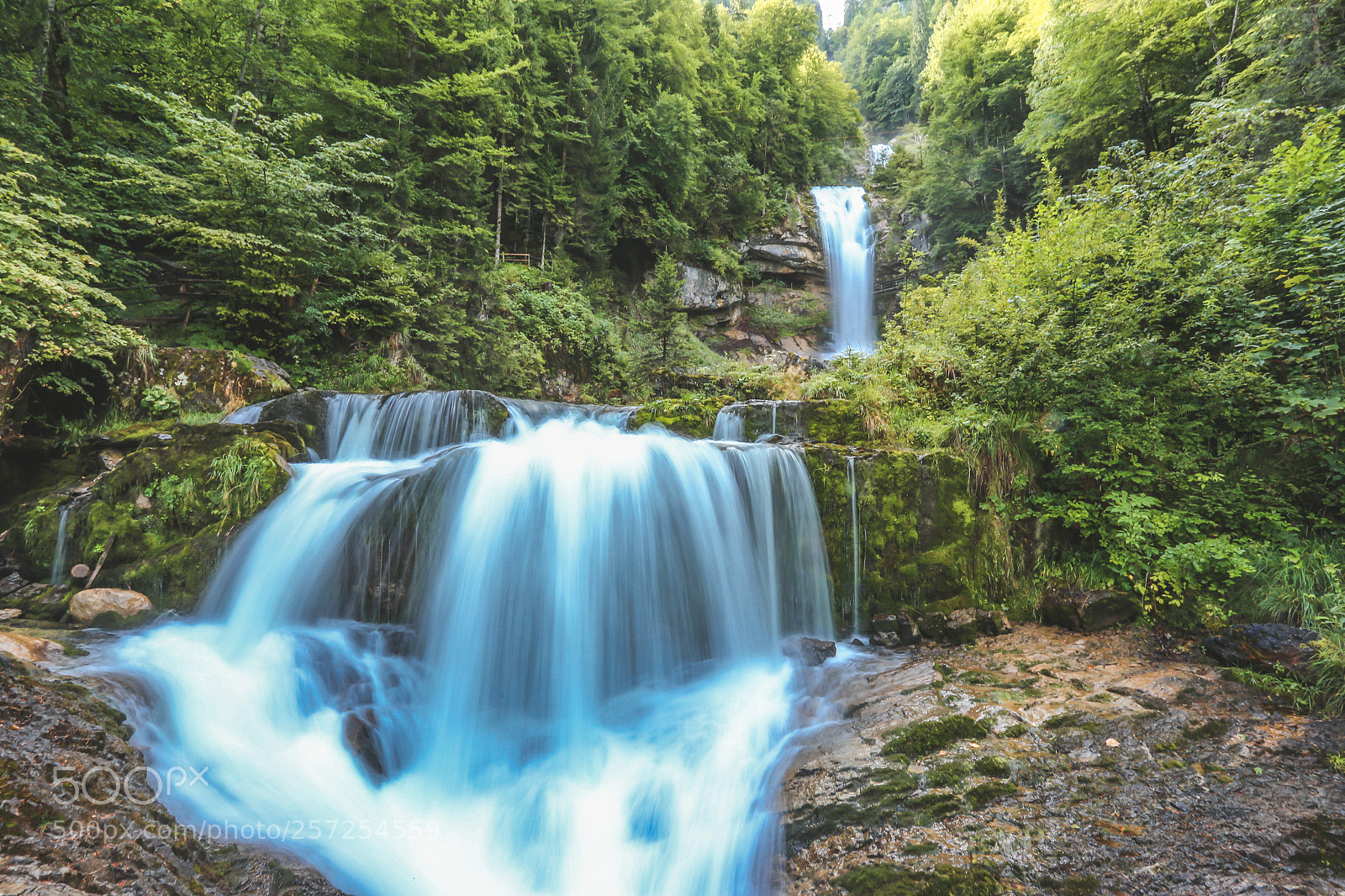 Canon EOS 6D sample photo. Waterfall in switzerland1 photography