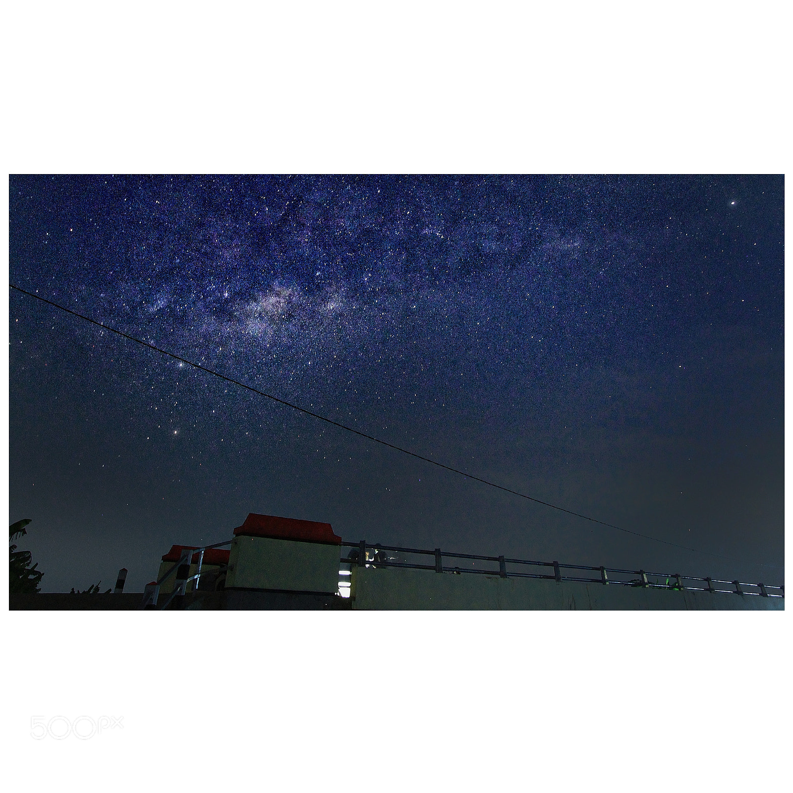 Canon EOS 7D sample photo. The milky way around photography