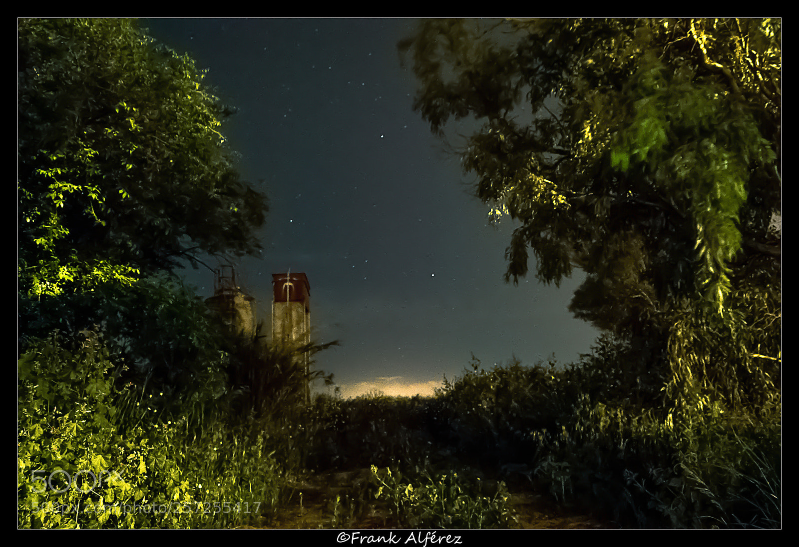 Nikon D3000 sample photo. Camino en la noche photography
