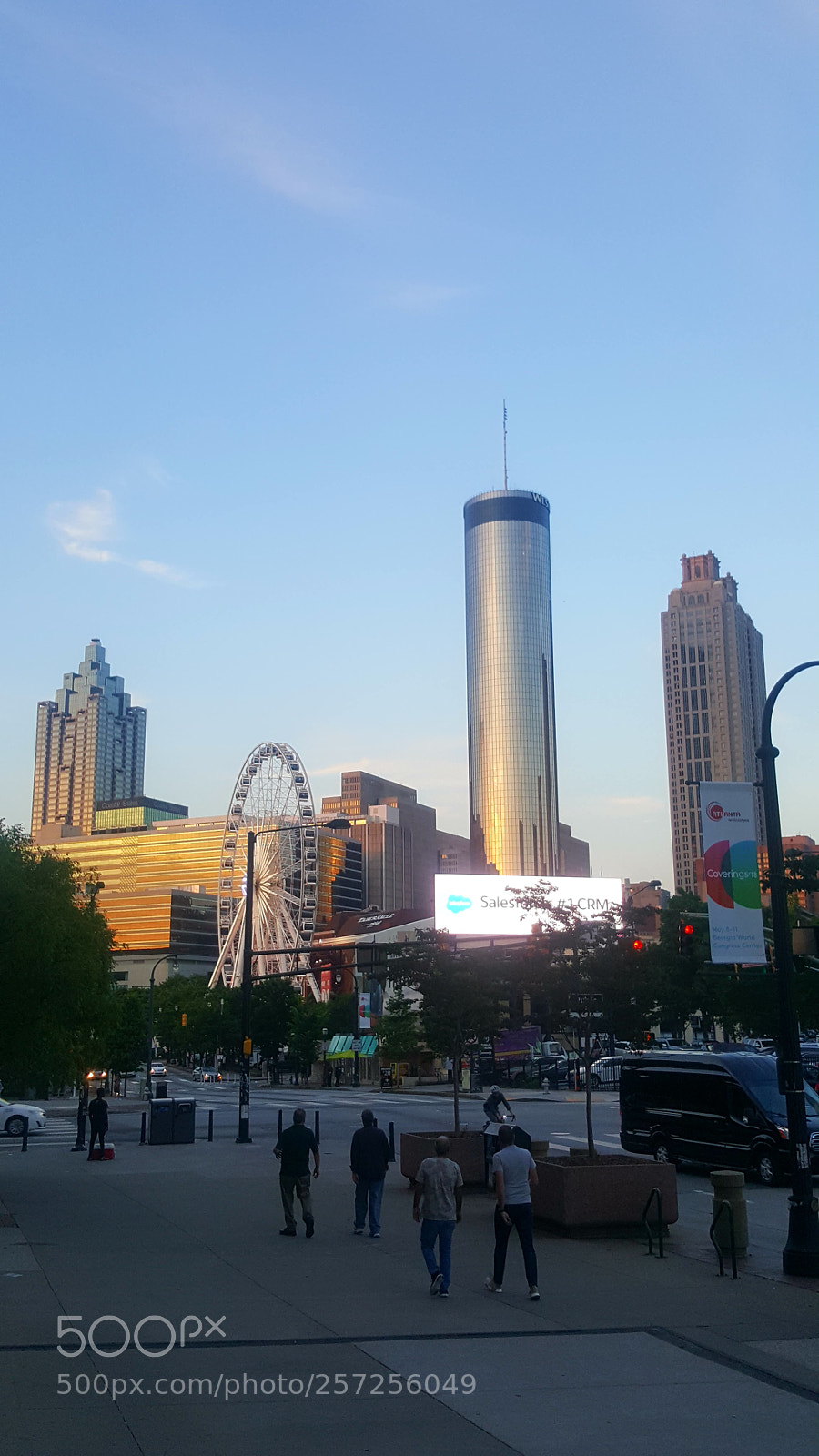 Samsung GALAXY S6 edge sample photo. Sundown in the city photography