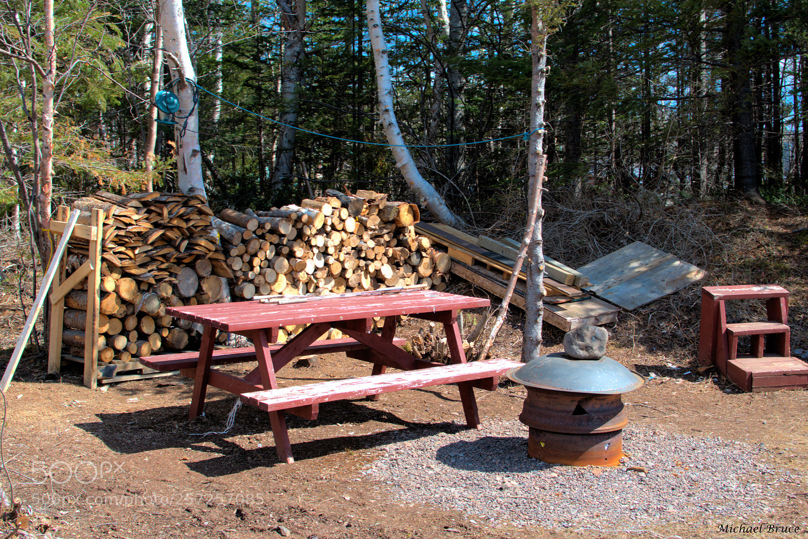 Nikon D3400 sample photo. Campsite photography