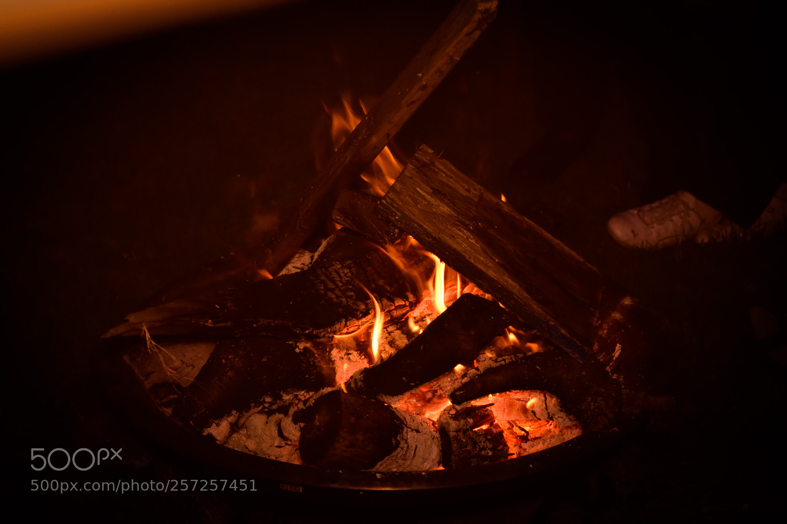 Nikon D3300 sample photo. Flames through softbox photography